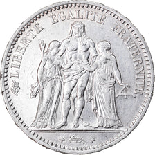 Moneta, Francia, Hercule, 5 Francs, 1874, Paris, BB, Argento, KM:820.1