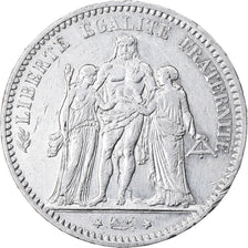 Monnaie, France, Hercule, 5 Francs, 1875, Paris, TTB, Argent, Gadoury:745a