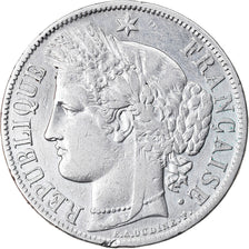 Moneta, Francia, Cérès, 5 Francs, 1870, Paris, Cérès avec légende, BB