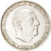 Spain, Caudillo and regent, 100 Pesetas, 1966, AU(50-53), Silver, KM:797
