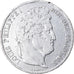 Moneta, Francia, Louis-Philippe, 5 Francs, 1843, Lille, MB+, Argento, KM:749.13