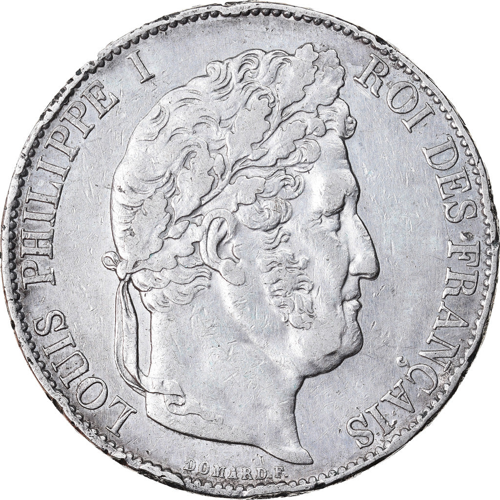 Monnaie, France, Louis-Philippe, 5 Francs, 1847, Paris, TB+, Argent
