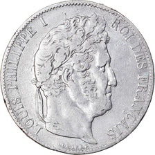 Coin, France, Louis-Philippe, 5 Francs, 1845, Lille, EF(40-45), Silver