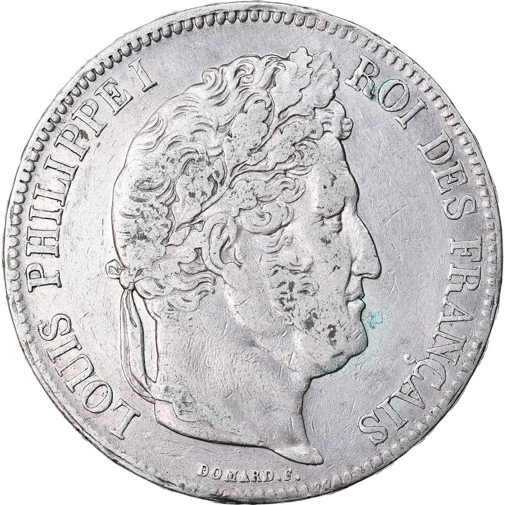 Monnaie, France, Louis-Philippe, 5 Francs, 1833, Lille, TTB, Argent