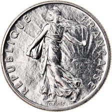 Munten, Frankrijk, Semeuse, 1/2 Franc, 1990, Paris, PR, Nickel, KM:931.1