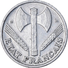 Moneta, Francia, Bazor, 50 Centimes, 1944, Beaumont - Le Roger, BB+, Alluminio