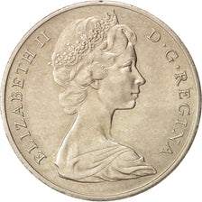 Gibraltar, Elizabeth II, Crown, 1967, AU(55-58), Copper-nickel, KM:4