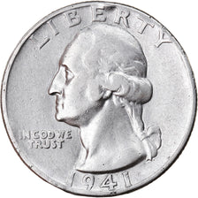 Münze, Vereinigte Staaten, Washington Quarter, Quarter, 1941, U.S. Mint