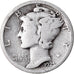Coin, United States, Mercury Dime, Dime, 1925, U.S. Mint, Philadelphia
