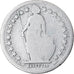 Coin, Switzerland, 1/2 Franc, 1881, Bern, F(12-15), Silver, KM:23