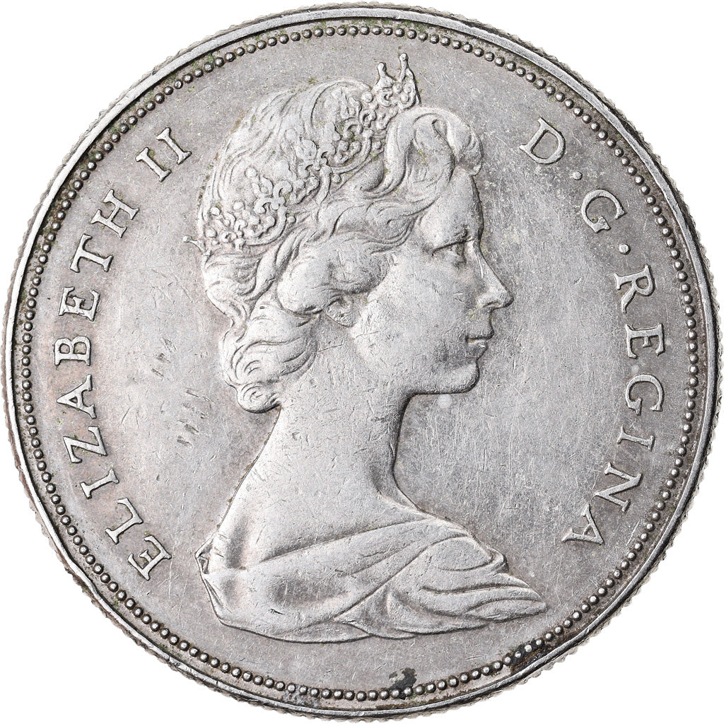 Münze, Kanada, Elizabeth II, Dollar, 1968, Royal Canadian Mint, SS, Nickel