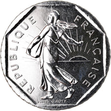 Coin, France, Semeuse, 2 Francs, 2001, BU, MS(65-70), Nickel, KM:942.2