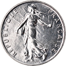 Coin, France, Semeuse, 1/2 Franc, 2001, BU, MS(65-70), Nickel, KM:931.2