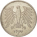 Bundesrepublik Deutschland, 5 Mark,1989,Stuttgart,AU(50-53),Copper-Nickel,KM 110