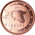 Estonia, Euro Cent, 2011, Vantaa, BU, MS(65-70), Miedź platerowana stalą