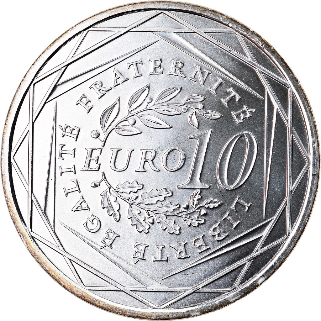 Francia, 10 Euro, 2009, BU, FDC, Plata, Gadoury:EU337, KM:1580