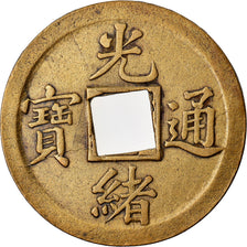 Moneda, China, KWANGTUNG PROVINCE, Kuang-hs, Cash, 1875-1908, Kuang, MBC