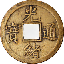 Moneda, China, KWANGTUNG PROVINCE, Kuang-hs, Cash, 1875-1908, Kuang, BC+