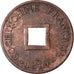 Monnaie, FRENCH COCHIN CHINA, 2 Sapeque, 1879, Paris, TTB+, Bronze, KM:2