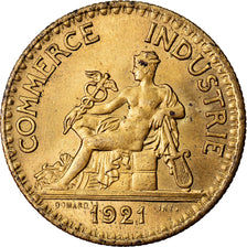 Moneta, Francia, Chambre de commerce, 2 Francs, 1921, Paris, BB+