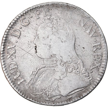 Coin, France, Louis XV, Écu aux branches d'olivier, Ecu, 1737, Paris