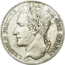Coin, Belgium, Leopold I, 5 Francs, 5 Frank, 1848, VF(30-35), Silver, KM:3.2