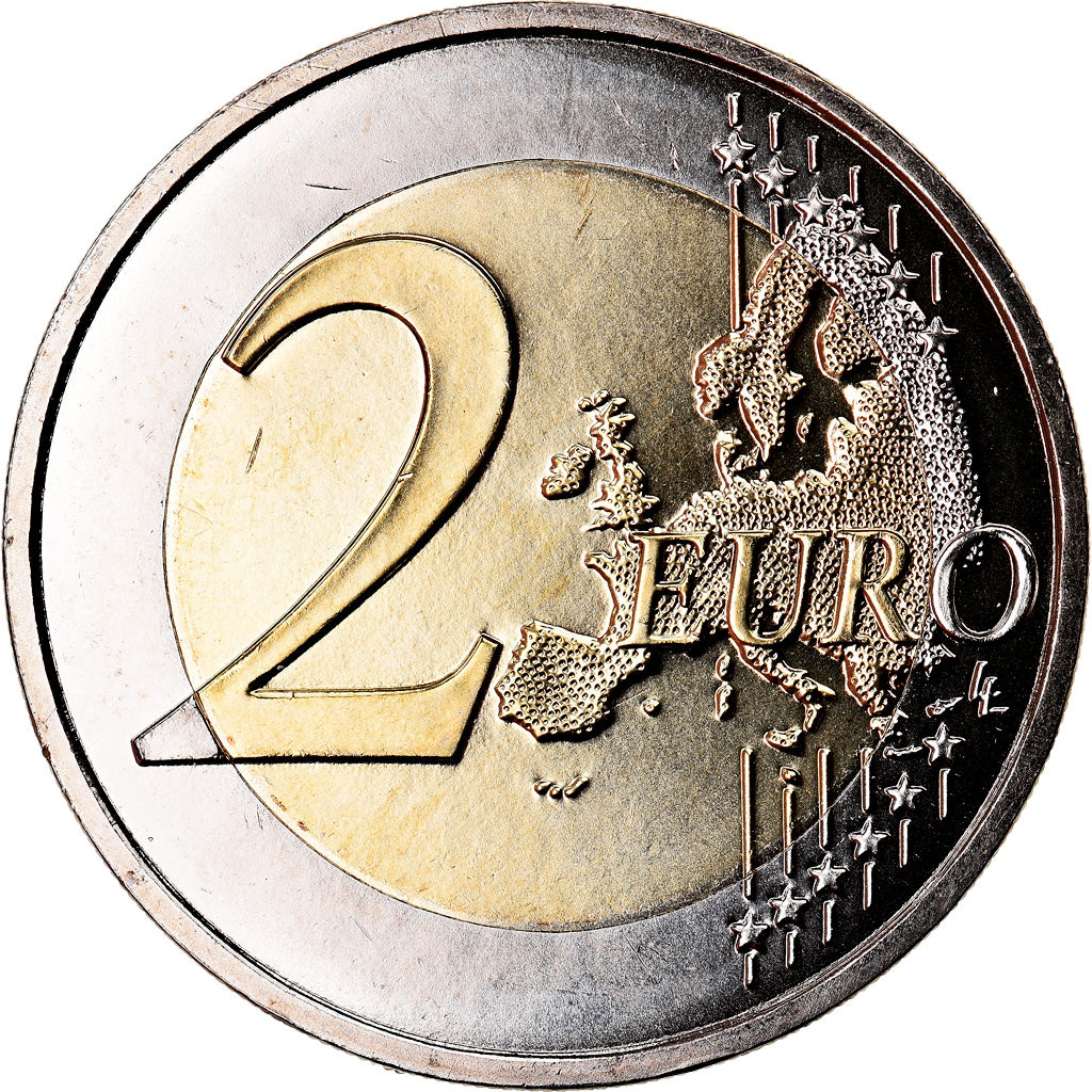 Frankreich, 2 Euro, D-Day, 2014, STGL, Bi-Metallic, Gadoury:18, KM:New
