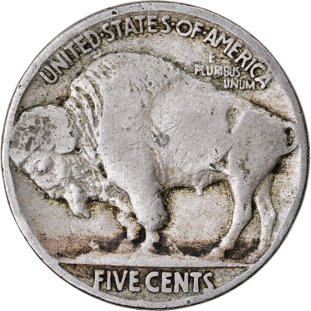 Moeda, Estados Unidos da América, Buffalo Nickel, 5 Cents, 1925, U.S. Mint