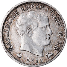 Moneta, DEPARTAMENTY WŁOSKIE, KINGDOM OF NAPOLEON, Napoleon I, 5 Soldi, 1811