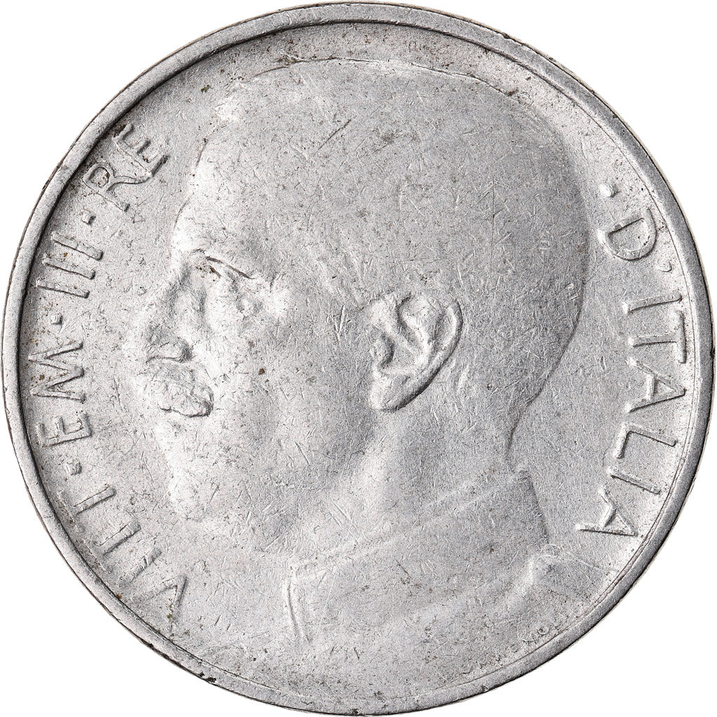 Coin, Italy, Vittorio Emanuele III, 50 Centesimi, 1920, Rome, VF(30-35), Nickel