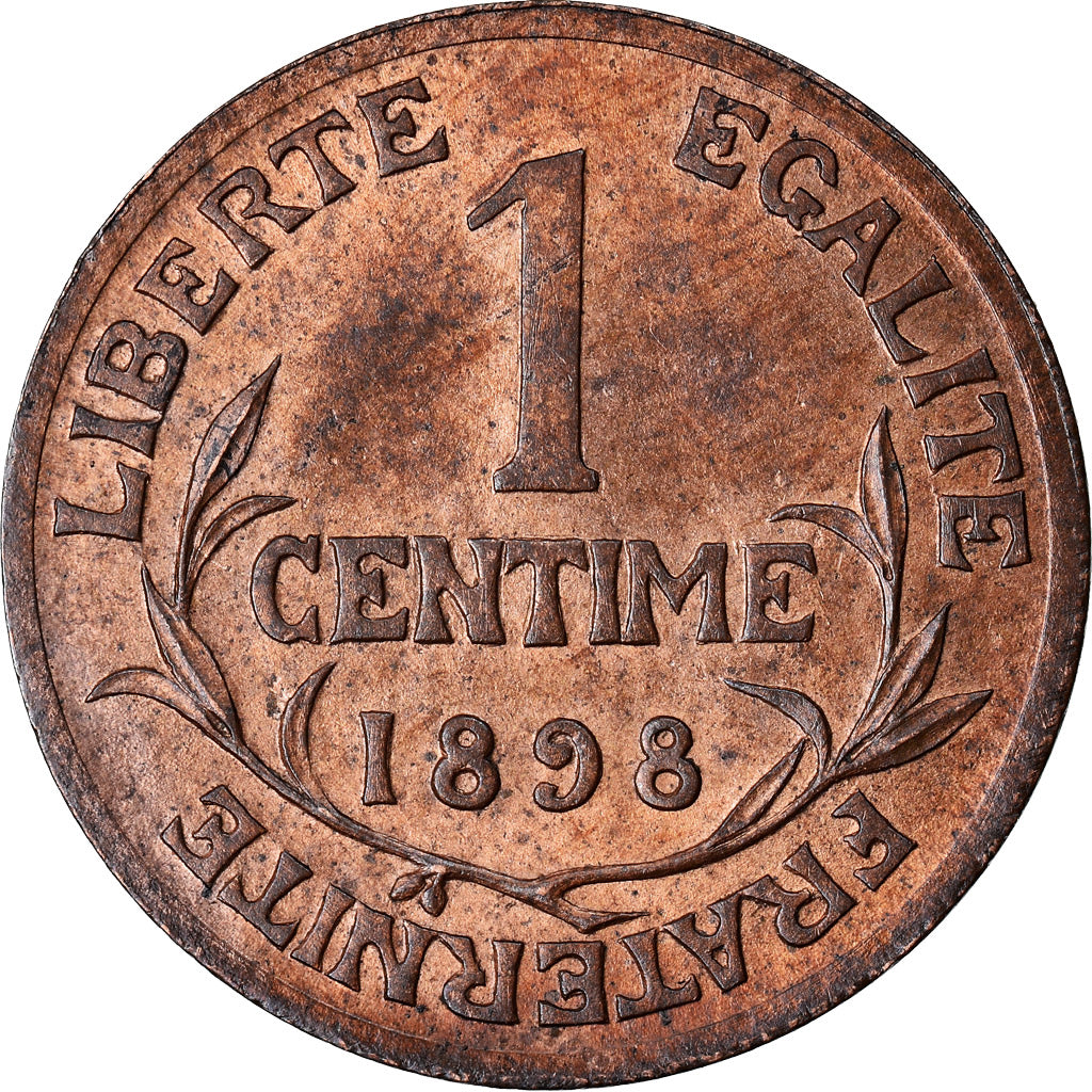 Coin, France, Dupuis, Centime, 1898, Paris, AU(50-53), Bronze, KM:840