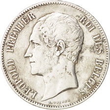 Belgium, Leopold I, 5 Francs, 5 Frank, 1851, EF(40-45), Silver, KM:17