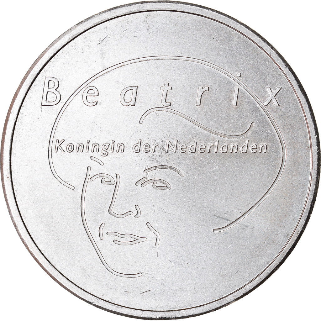 Pays-Bas, 5 Euro, 2004, TTB+, Argent, KM:252