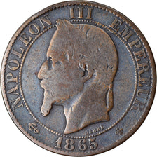 Coin, France, Napoleon III, Napoléon III, 5 Centimes, 1865, Strasbourg