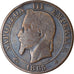 Coin, France, Napoleon III, Napoléon III, 5 Centimes, 1865, Strasbourg