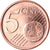 Austria, 5 Euro Cent, 2009, SC, Cobre chapado en acero, KM:3084