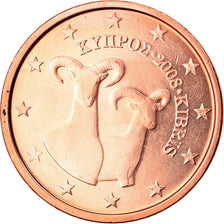 Chipre, 2 Euro Cent, 2008, SC, Cobre chapado en acero, KM:79