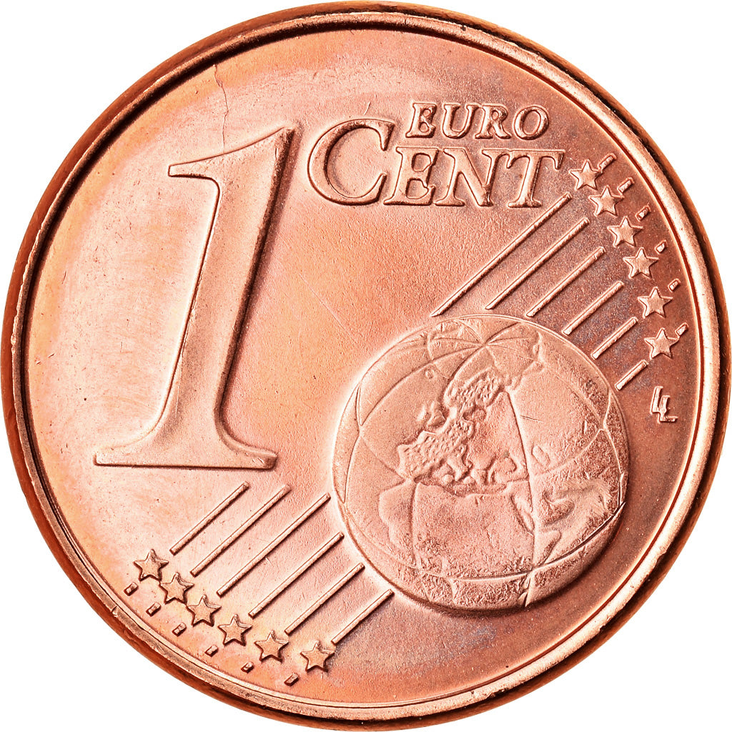 Moneta, Cipro, Euro Cent, 2008, SPL, Acciaio placcato rame, KM:78