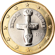 Cyprus, Euro, 2010, MS(63), Bi-Metallic, KM:84
