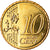 Chipre, 10 Euro Cent, 2010, SC, Latón, KM:81