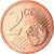Cipro, 2 Euro Cent, 2010, SPL, Acciaio placcato rame, KM:79