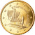 Cypr, 50 Euro Cent, 2011, MS(63), Mosiądz, KM:83