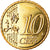 Cypr, 10 Euro Cent, 2011, MS(63), Mosiądz, KM:81