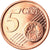 Chipre, 5 Euro Cent, 2011, SC, Cobre chapado en acero, KM:80