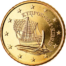 Cyprus, 50 Euro Cent, 2012, MS(63), Brass, KM:83