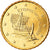 Chipre, 10 Euro Cent, 2012, SC, Latón, KM:81