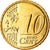 Cypr, 10 Euro Cent, 2012, MS(63), Mosiądz, KM:81