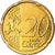 Austria, 20 Euro Cent, 2010, MS(63), Brass, KM:3140
