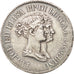 Monnaie, États italiens, LUCCA, Felix and Elisa, 5 Franchi, 1808, Firenze, TTB