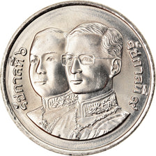 Coin, Thailand, Rama IX, 10 Baht, 1985, MS(63), Nickel, KM:175